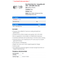 thumbnail image 2 of Rear Brake Rotor Set - Compatible with 2003 - 2005 BMW 760Li E66 2004, 2 of 2