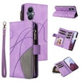 thumbnail image 1 of Compatible with OnePlus Nord N20 5G Wallet Case with Card Slots PU Leather Zipper Flip Folio Cover, 1 of 5