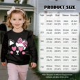 thumbnail image 7 of DISNIMO Cat Printed Pullover for Girls Long Sleeve Sweatshirt Crewneck Pullover Tops Lightweight Shirt for Toddler Girls 4-5 Years, 7 of 7
