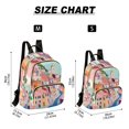thumbnail image 2 of FORMRS Mini Backpack Purse for Women Travel Daypack Casual Shoulder Bag, Abstract Painting, 2 of 7