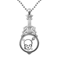 thumbnail image 1 of Exploration Landing Extraterrestrial Planets Pendant Jewelry Music Guitar Torque Hangtag, 1 of 3