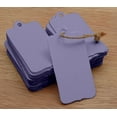 thumbnail image 4 of 100 Pcs Rectangular Shape Tag Bonbonniere Wedding Favor Hang Tags Gift With Free Natural Jute Twine - Colors Available, 4 of 7