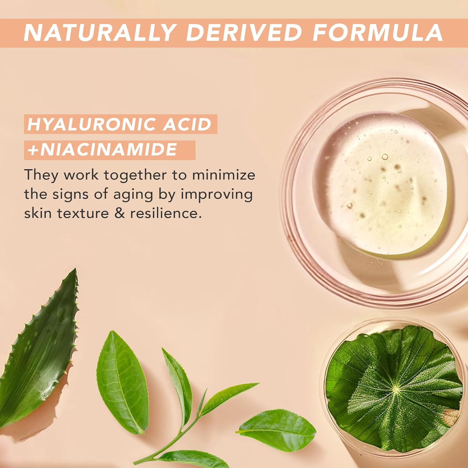 Beauty by Earth Hyaluronic Acid Eye Gel - Anti Aging Wrinkles