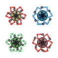 thumbnail image 2 of Diy Transformable Dedo Giratorio Juguete Antiestrés Gyroskop Para Niños Adultos Regalo Creativo sonducket FN008350-04, 2 of 6