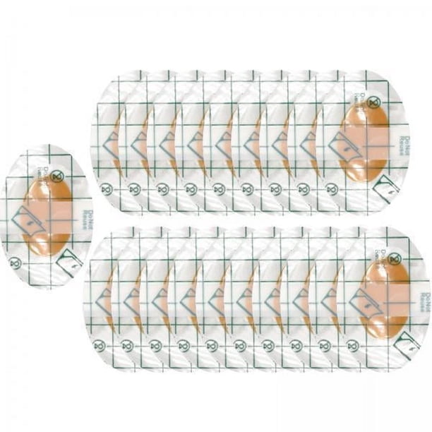 2x 20 piezas cubiertas impermeables para los oídos del bebé orejeras pegatina para pies cómoda desechable 2 piezas