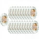 thumbnail image 1 of 2x 20 piezas cubiertas impermeables para los oídos del bebé orejeras pegatina para pies cómoda desechable 2 piezas, 1 of 8
