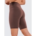 thumbnail image 2 of Shorts para Mujer CRZ YOGA Biker de Cintura Alta 20 cm Taupe XL, 2 of 5