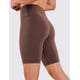 thumbnail image 2 of Shorts para Mujer CRZ YOGA Biker de Cintura Alta 20 cm Taupe XL, 2 of 5