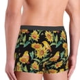 thumbnail image 4 of Bingfone Sunflowers And Bird Men's Underwear - Casual Stretch Boxer Briefs-X-Large, 4 of 7