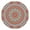 Mandala, variant on Tablecloth Fantasy Dreamy Mandala Pattern Waterproof Elastic Round Cover with Back for Meditation and Healing Space