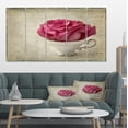 thumbnail image 1 of Design Art - Red Rose in Cup Photography, 1 of 4
