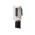 thumbnail image 2 of Easy Track 680099-TR 25-1/8" Wide Double Hanging Rod Closet Organizer System - Truffle, 2 of 4