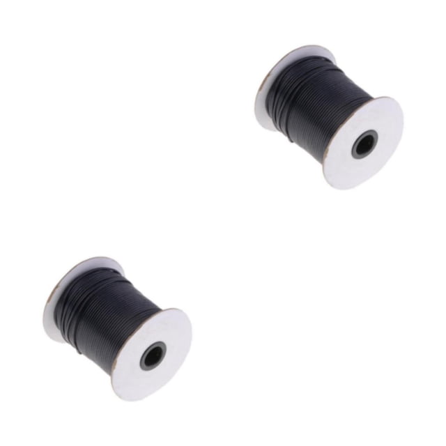 relayinert 80 Meters 2mm Waxed Cord Beading DIY Jewelry Making Thread Smooth and Knot-Free Navy Blue 2Set