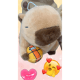 thumbnail image 3 of Peluche  Belug Capibara BALON AMARILO Marrón claro, 3 of 5