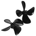 thumbnail image 3 of unbranded Rc Boat Supplies 1 Pair Rc Boat Propeller for Rc Boat Enthusiasts Four-Blade Black Durable, 3 of 8