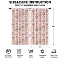thumbnail image 2 of Blackout Kids Curtains,Doll Princess Pattern Childrens Insulated Curtains Set Of 2,Bedroom Essentials,Toddler Room Decor 42"x84", 2 of 5