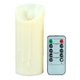thumbnail image 6 of Sylvtty Waterproof Flameless Candles Battery Operated LED Candles with Remote Control Flickering Fake Pillar Candles for Wedding Halloween, 6 of 7