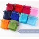 thumbnail image 1 of Organza Bags 100x Organza Bags 10-colored Jewelry Bags Organza Bags Wedding Gift Giveaway Multi-colored Marrying Party 8 * 10cm Tw, 1 of 4