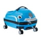 thumbnail image 3 of Maleta de viaje para niños de 20 ", equipaje rígido, carrito portátil resistente con diseño de coche con ruedas para niños, niñas y niños Azul, 3 of 9