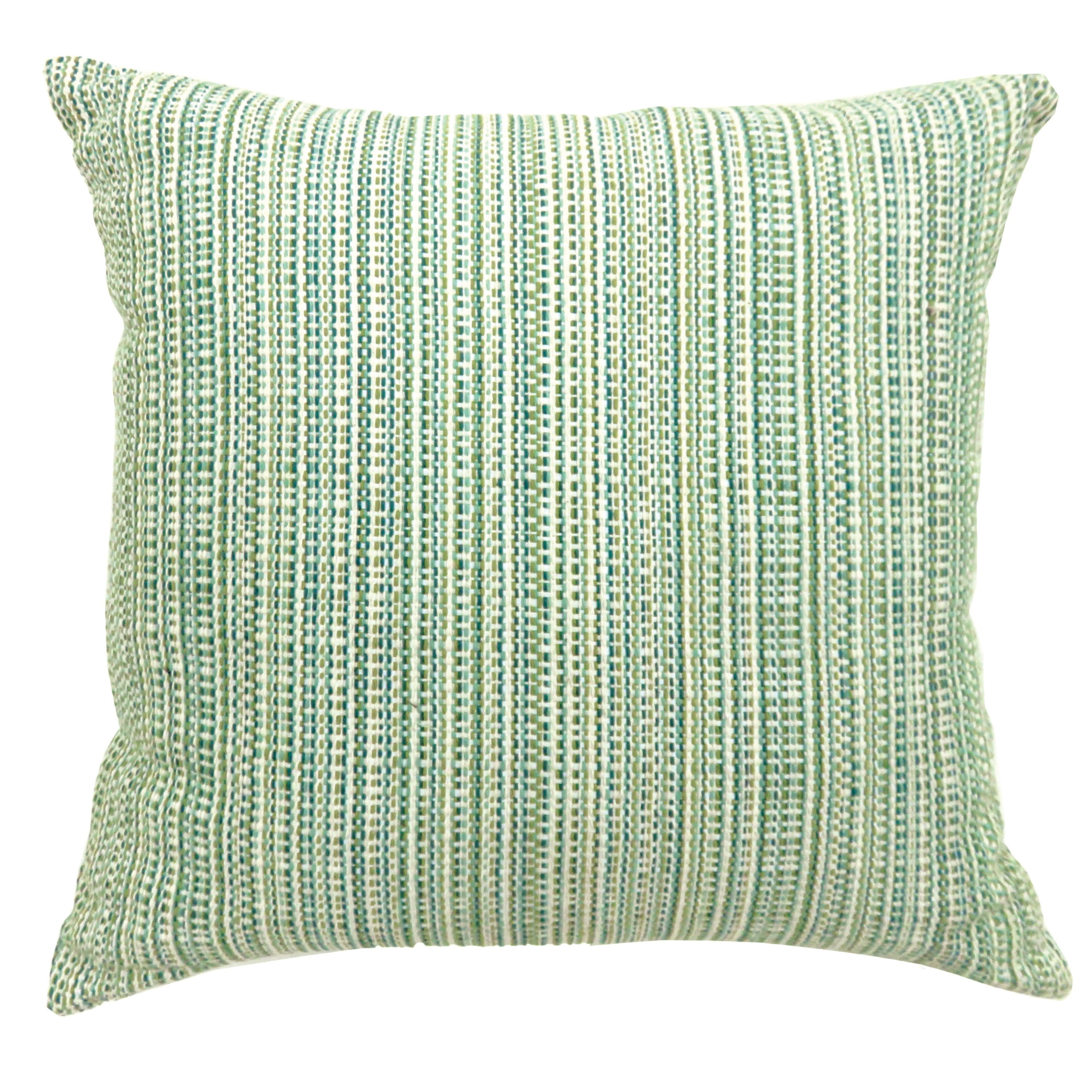 Furniture of America Jenoris Textured Green Throw Pillows (Set of 2