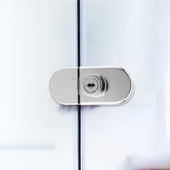 MERRYHAPY Zinc Alloy Cabinet Lock for Home and Office Use, Resistant, Lightweight Showcase Lock, 1 Pc