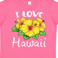 thumbnail image 4 of Inktastic I Love Hawaii Hibiscus Flowers Boys or Girls Toddler T-Shirt, 4 of 5