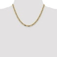 thumbnail image 4 of Primal Gold 14 Karat 4.65mm Tri-color Pave Valentino Chain, 4 of 4