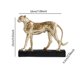 thumbnail image 2 of Cheetah Figurine Resin Collection Miniatur Statue For Desktop Office Bedroom, 2 of 3