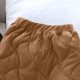 thumbnail image 4 of Pantalones largos de invierno para niños, de color liso, con cintura elástica y deportivos, ideales para uso casual, de poliéster, unisex., 4 of 5