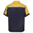 thumbnail image 4 of YONGHS High Visibility Long Sleeve Safety Shirt for Man Mechanic Uniform Work T-Shirt with Reflective Stripes Yellow&Navy Blue 175/XL, 4 of 7