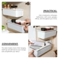 thumbnail image 5 of Raindrops Adhesive Wall Mount Storage Organizer Container Storage Rack Bathroom Organizer, 5 of 8