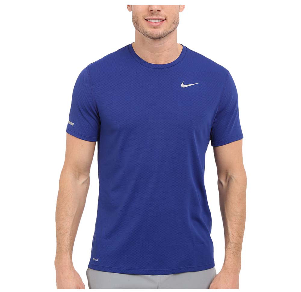 Nike - Men's Dri-Fit Contour Running Shirt - Walmart.com - Walmart.com