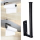 thumbnail image 1 of Espacio de aluminio de cocina te de papel bajo el gabinete de montaje en la Pared te de rollo colgante Multi- baño toallero sostenedor de negro Macarena estante del rodillo del papel de cocina, 1 of 8