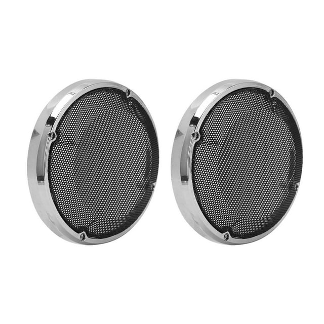 Cubierta de Malla ANGGREK para Altavoz de Motocicleta Rejilla Tapa de Alforja Touring Glide 1983-2020