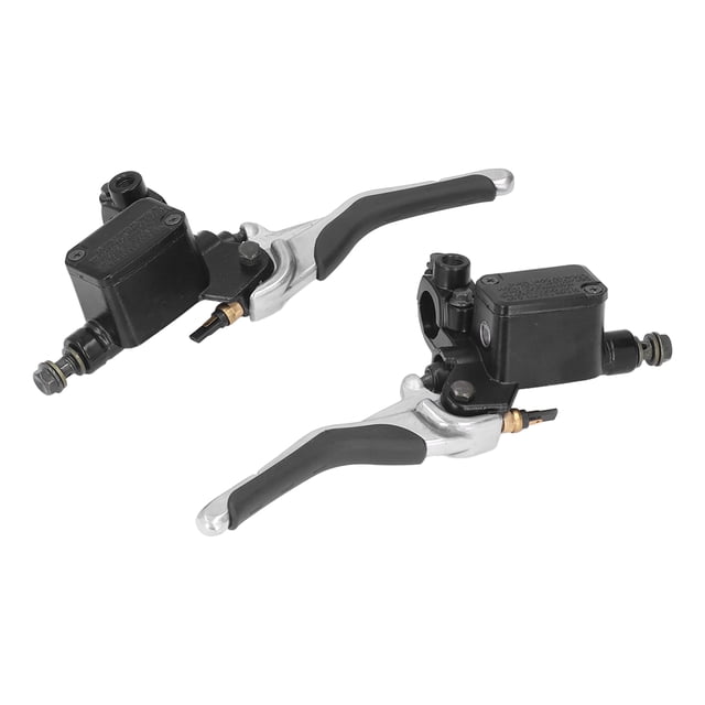 Accesorio para motocicleta BuyWeek par de manijas de freno manillar izquierdo y derecho resistente duradera