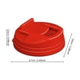 thumbnail image 3 of Plastic Can Covers (Pack of 12) Reusable Drink Can Toppers for 12 oz Standard Cans, Leak-Proof Lid Protectors for Soda, Beer & More, 3 of 7