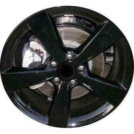 New 18x7.5 Inch Aluminum Wheel Rim Fits 2013-2016 Dodge Dart 5 Spoke Black