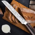 thumbnail image 4 of MOSFIATA Knife Set-21Pcs Kitchen Knife Set with Detachable Knife Holder & Sharpener, German High Carbon Stainless Steel Chef Knife Set with Handle Colored Wood, 4 of 7