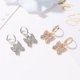 thumbnail image 2 of Pendientes para mujer, regalos para mujer, pendientes brillantes de moda, dulces, esmerilados, calientes, Eari ng, 2 of 4