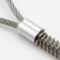 thumbnail image 3 of MasteelfCA 100 PCS 8-shaped Aluminum Steel Wire Crimps Wire Management Accessory (Silver), 3 of 8