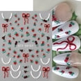 thumbnail image 4 of NEWSPIED 4 hojas de stickers navideños 5D para uñas, 4 of 7