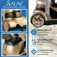 thumbnail image 4 of SALAV Pro Series Garment Steamer with Dual Bars & Foot Pedal Controls, 4 of 7