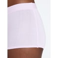 thumbnail image 5 of Joyspun Women's Ribbed Modal Boyshort Panties, 3-Pack, Sizes XS-3XL, 5 of 8