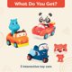 thumbnail image 3 of Figuras de Juguete Vehículos y Animales 3-Pack Mini Conductores B. toys, 3 of 7