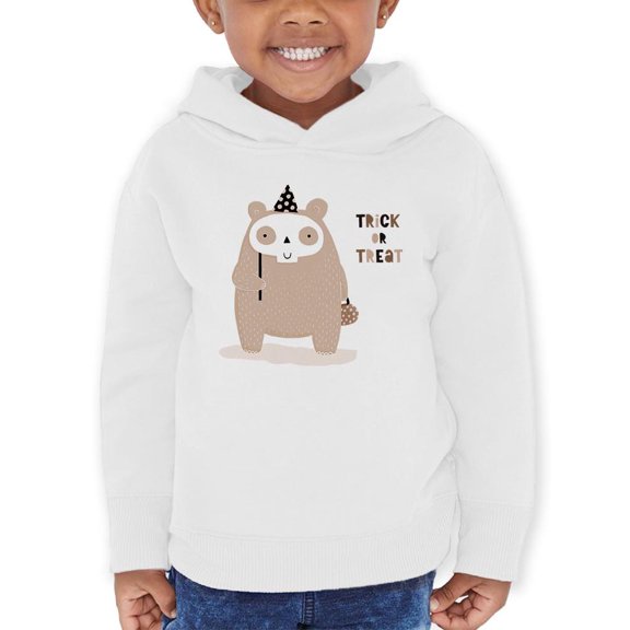 Trick Or Treat Cute Bear Hoodie Toddler -Image by Shutterstock,  4 Toddler
