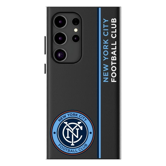 Keyscaper Black New York City FC Galaxy Magnetic Bump Case
