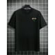 thumbnail image 1 of Camiseta de manga corta para hombre - Estampado gráfico de palmeras tropicales y club de playa, corte holgado, cuello redondo informal, tejido de poliéster transpirable, lavable a máquina. Ropa de pla, 1 of 6