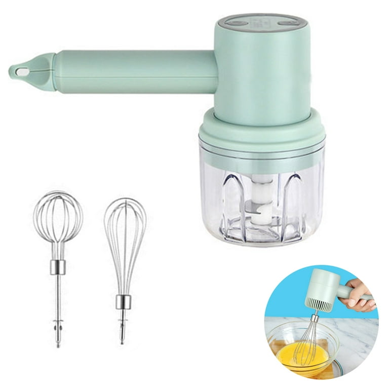 Wireless Mini Mixer Electric Food Blender Handheld Whisk Mixer Egg Beater  Kitche