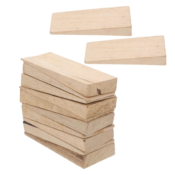 Hemobllo 12Pcs Light Brown Hammer Handle Wedges for Tool Repair and Stability