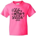 thumbnail image 3 of Inktastic Life is Better at the Beach with Sunshine Seashell and Palm Trees Youth T-Shirt, 3 of 5